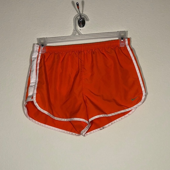 Nike Pants - Orange Nike Athletic Shorts Women’s Medium